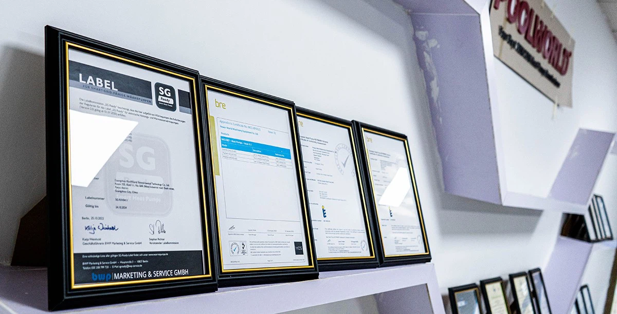 heat pump certificate heat pump certificate